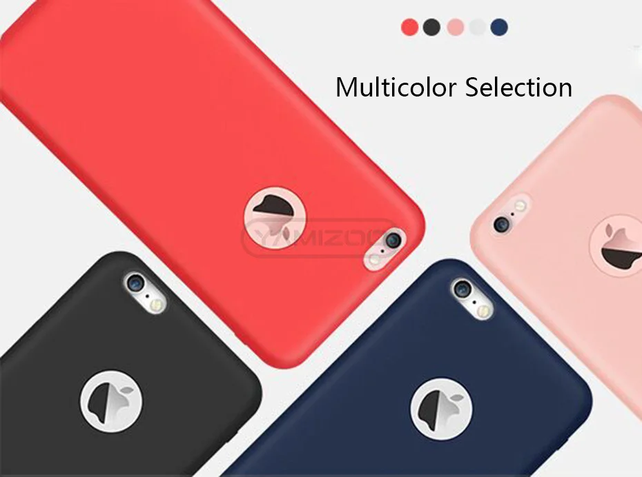 YAMIZOO Coque Cover For iPhone 7 Case 6 Shockproof Silicone Cute Girl Black Phone Cases For iPhone 7 6s 6 Case x 8 Plus 5 5s se  (7)