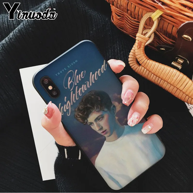 Yinuoda Troye Sivan Wild TPU Мягкий силиконовый чехол для телефона iPhone X XS MAX 6 6s 7 7plus 8 8Plus 5 5S SE