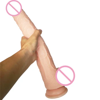 AMABOOM 43*5cm Super long huge dildos for women with suction cup realistic horse dildo super soft thick big dildo penis Sex Toys 6