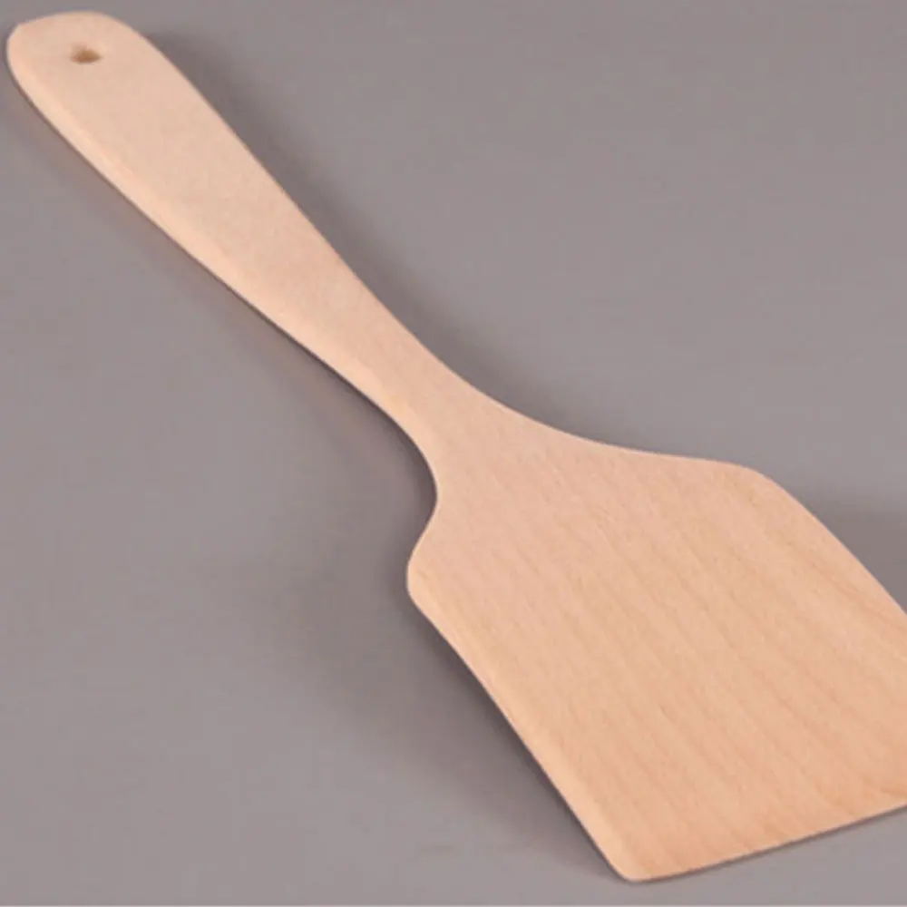 Details about   1Pc Natural Health Wood Kitchen Slotted Spatula Spoon Mixing Holder S