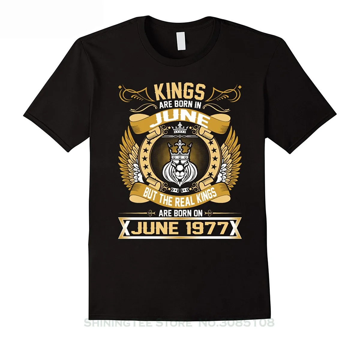 

Printed Men T Shirt Clothes Made In 1977 40th Birthday 40 Years Old Gift T-shirt Stranger Things Design T Shirt