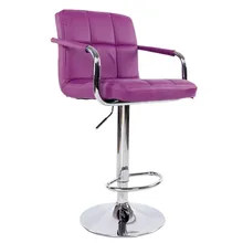 Swivel Lifting Bar Chair Rotating Adjustable Bar Stool Chair Stainless Steel Stent Armrest Footrest tabouret de
