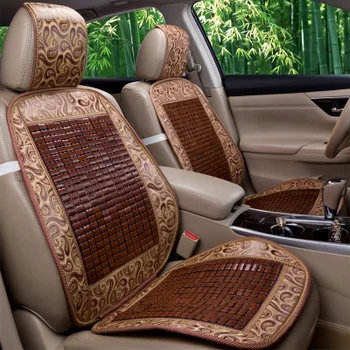 

Summer special car seat backrest member ride bamboo ventilation cool cushion