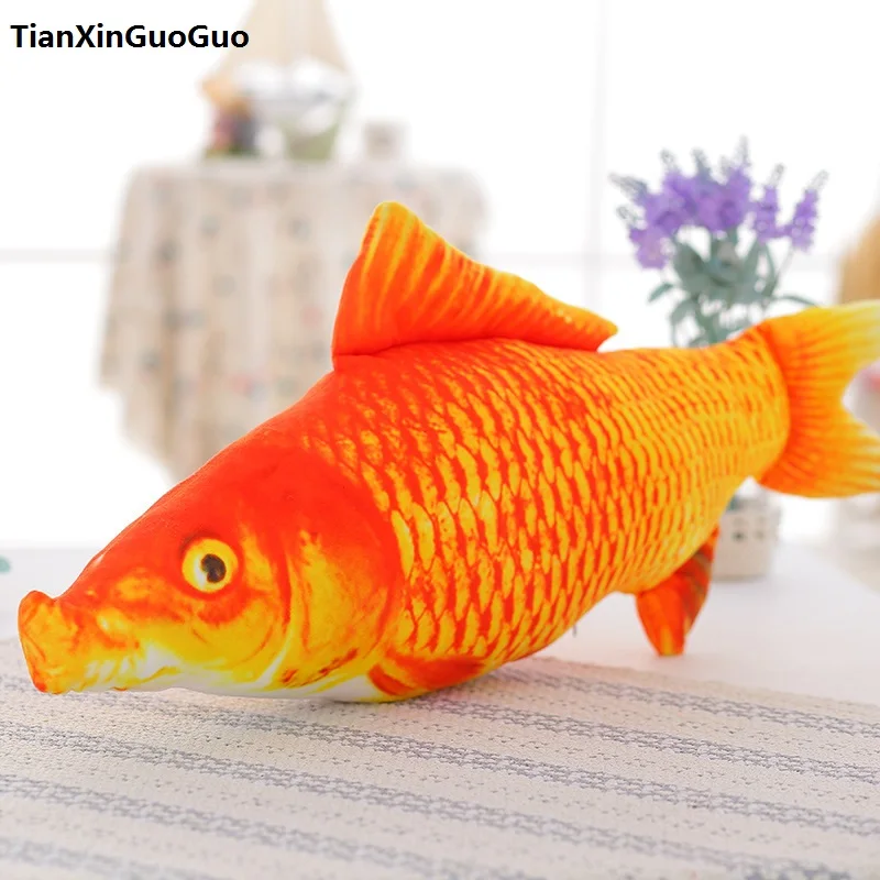 font b cute b font red carp large 100cm fish plush toy soft doll throw