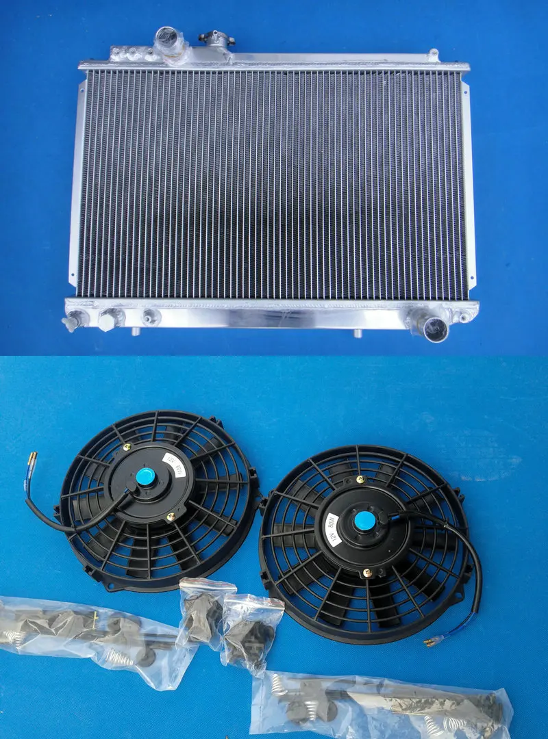 3-reihiger Alu-Kühler Für Toyota Supra MK3 & Soarer MZ20 | 7M-GTE Motor 1986-1992