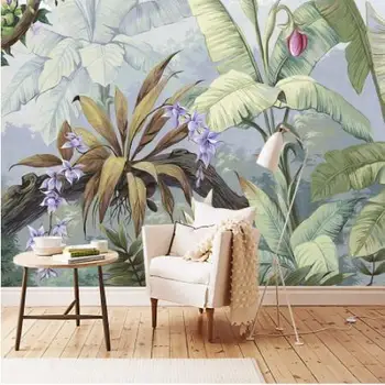 

European Style Pastoral Rain Forest 3D Mural Wallpaper Living Room Bedroom Gallery Restaurant Backdrop Wall Papers For Walls 3 D