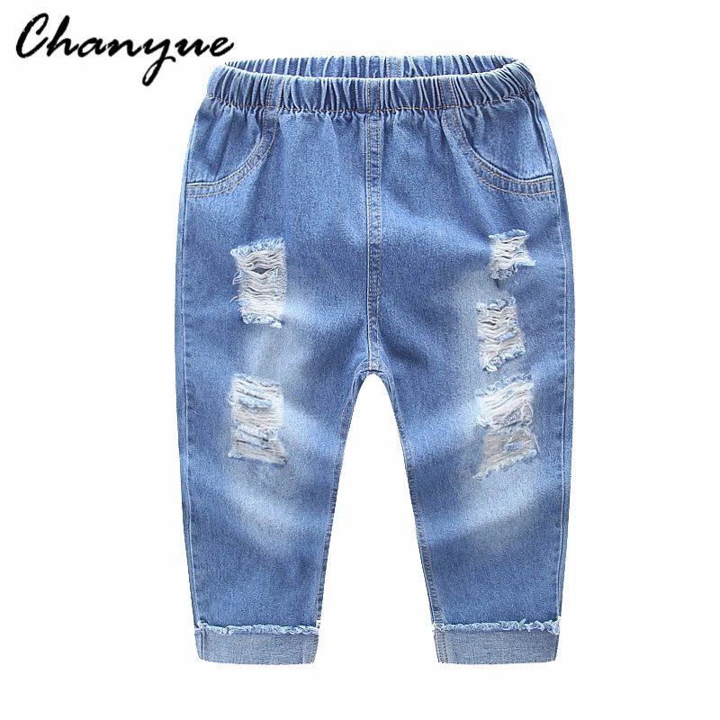 Chanyue Boys & Girls Ripped Jeans Spring Summer Fall Style 2018 Trend