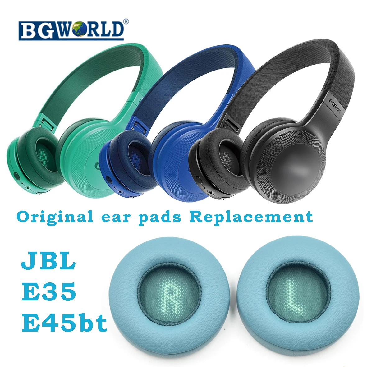 BGWORLD Замена кожаные амбушюры с эффектом памяти для беспроводных Bluetooth наушников