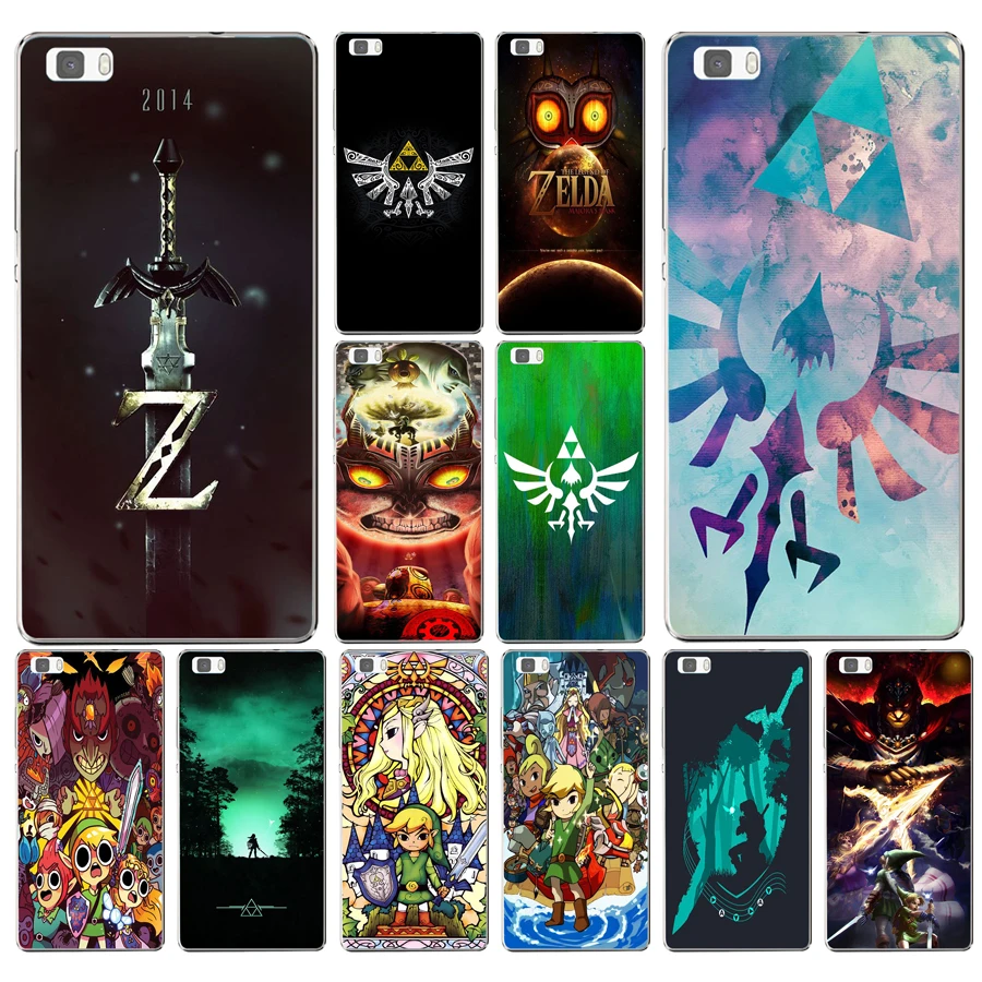 

303DF the Legend Of Zelda Hard Transparent Cover for Huawei P8 P8 P9 P10 Lite y5 ii Honor 4C 5C 7 8 & Nova