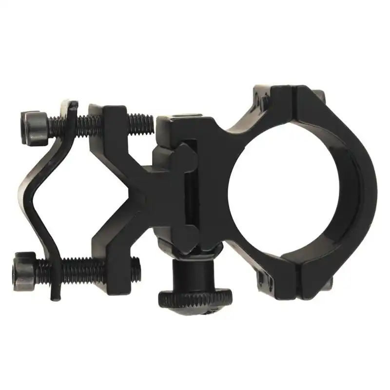 Outdoor Sports Nylon Flashlight Bracket Rail Release Quick Clip Mount Attachable