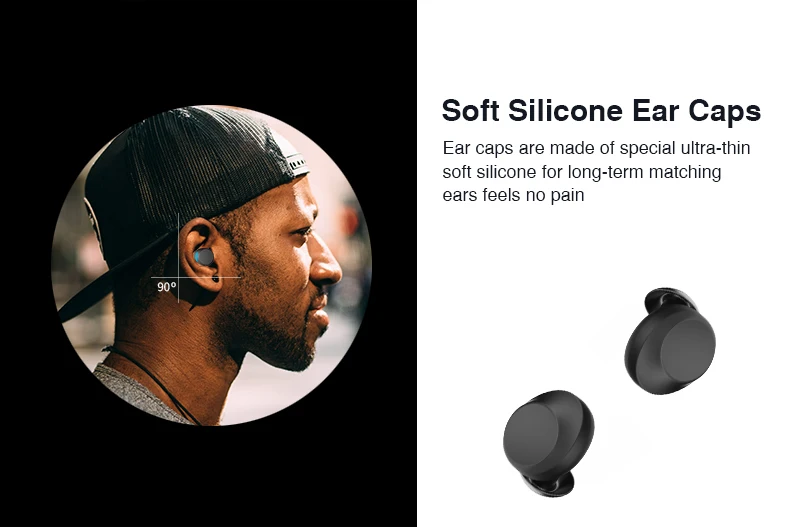 IPX8 Waterproof Mini Bluetooth Earphones with Mic Bluetooth Wireless Sports Headphones Noise Cancelling Headset and charging box (8)