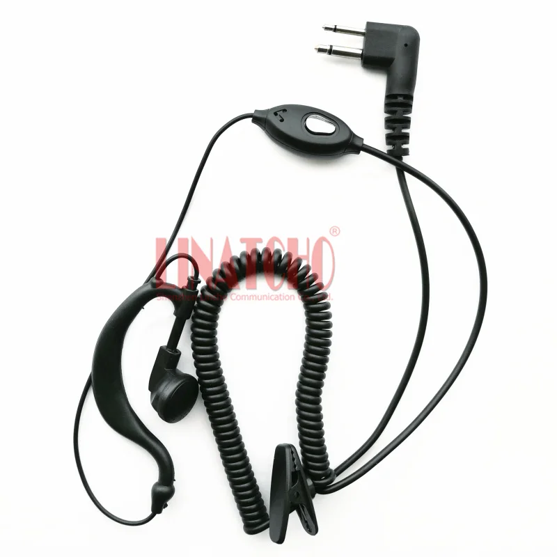 

10 pcs in bulk sales cheap retractable PTT GP68 GP88 GP88S walkie talkies earpiece earphone