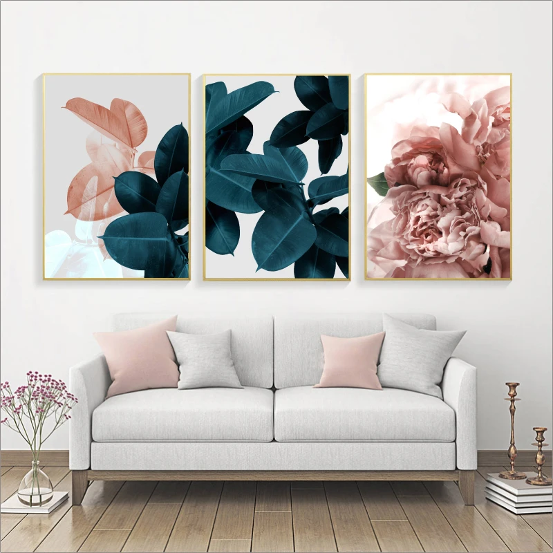 Boho Floral Wall Art