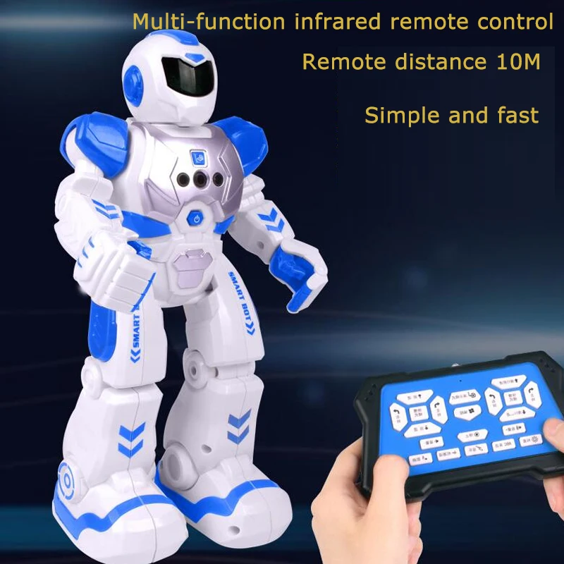 Remote Control Intelligent Robot Gesture Control Induction Programming Mechanical Warfare Charging Children