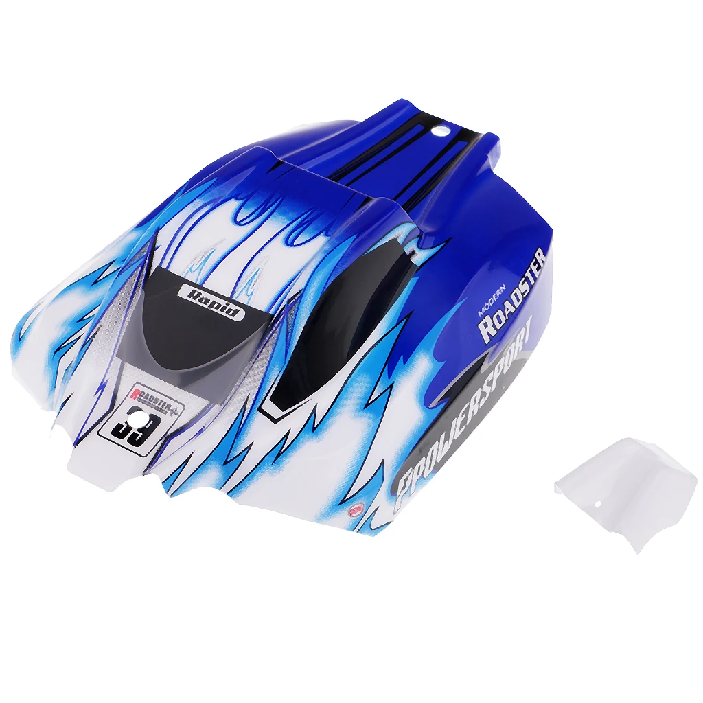 

1/18 RC Buggy Pre Painted Body Bodywork for WLtoys A959 Off-Road Replacement - Blue