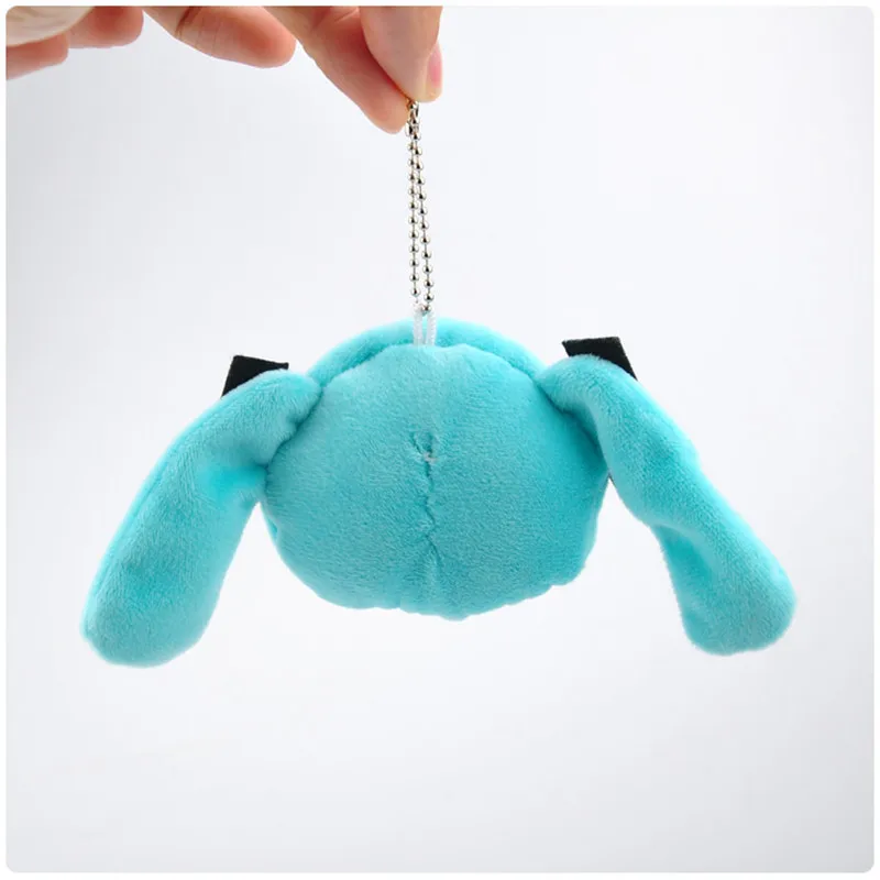 2018 New Anime Hatsune Miku Plush Toys Small Cute Sailor Moon Miku Dolls Key Bag Pendants Toy 10cm 10pcslot  (3)
