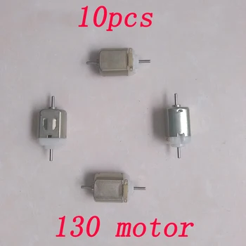 

10pcs Double Ouput Shaft 130 Motor DC 3V 0.3A Micro Mini DIY Handmade Engine Replacement for Children Boys RC Experiment