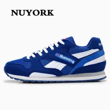 NUYORK Livraison gratuite mesh respirant non-en cuir casual chaussures hommes à Lacets plat avec zapatos de hombre semelle chaussures lacets Homme chaussures