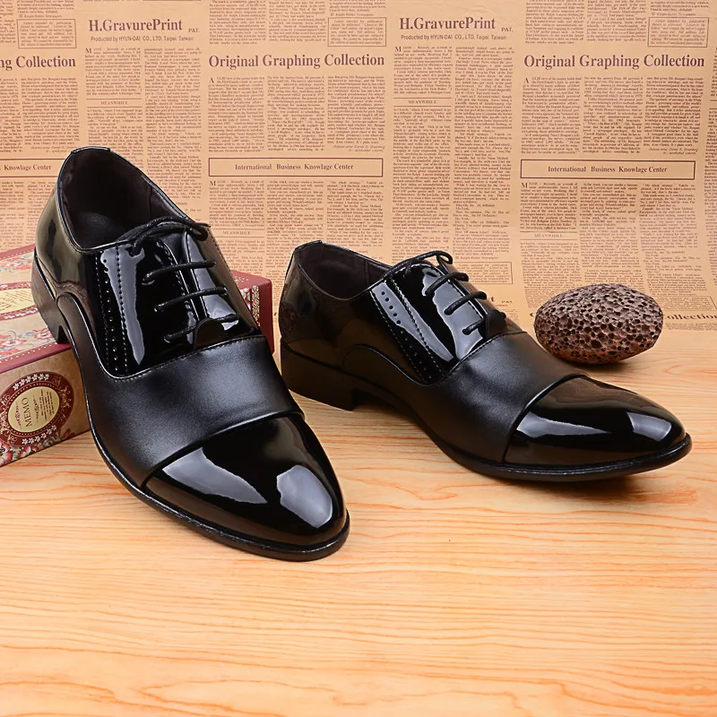 blanco charol de vestir moda 2015 del la zapatos BJ3073 cuero boda zapatos zapatos zapatos hombre del Oxford otoño suave negro hombres en de resorte de 7OX87