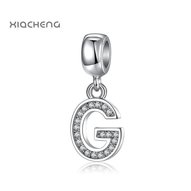 charms pandora letra g charms pandora letra g