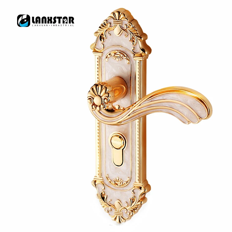 European Fashionable Dummy Locker Handle Locks Interior Door with Lock
