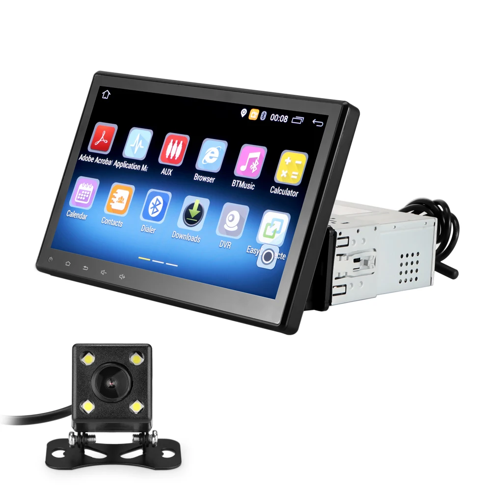 10 1 дюймов DIN Android 5 1080P Авторадио gps Bluetooth навигация автомобильный стерео плеер