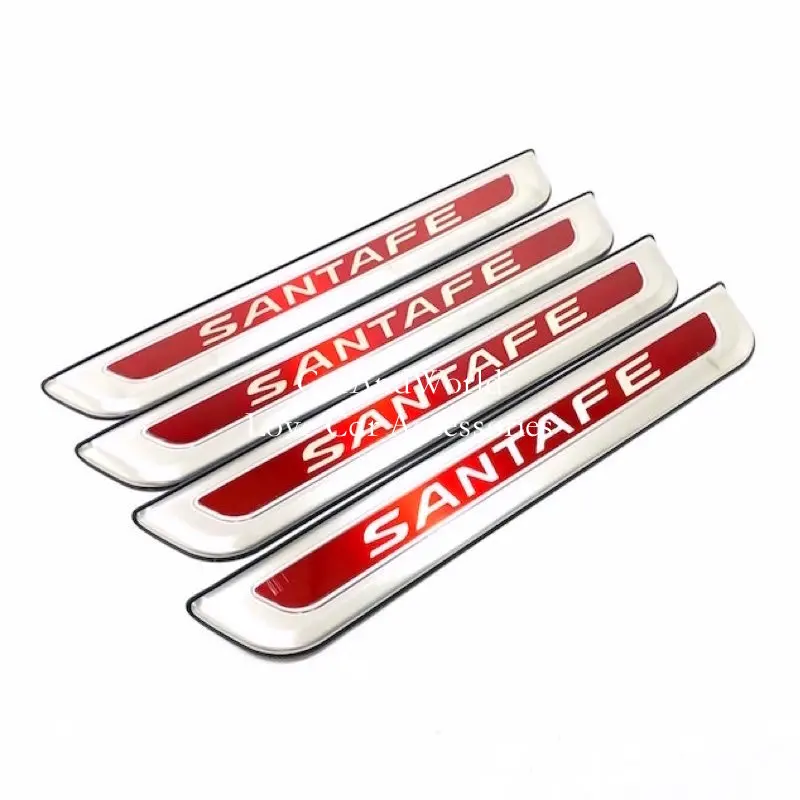 Накладка для наружных дверей Hyundai Santafe накладка на пороги педали с желанием