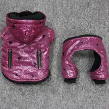 Otoño invierno nueva mascotas perros gatos ropa de mono de la manera chándales Extraíble abrigo para mascotas traje de perro cachorro perrito caliente suave 1 unids S-XL