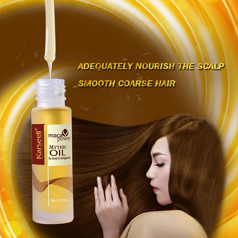 On Sale 3 bottle Morocco Argan Oil Scalp Frizzy Dry Hair keratin Repair