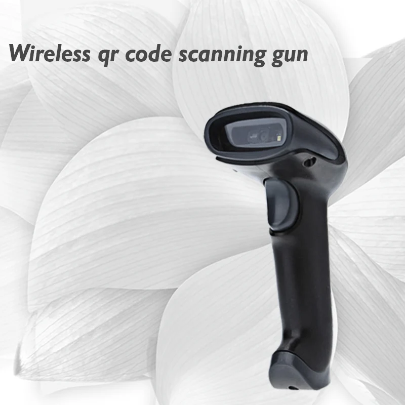 Wireless QR Code Scanner 2D Wireless Handheld Laser Barcode Scanner with Charging Cradle low cost plastic combo membership loyalty card with qr code barcode