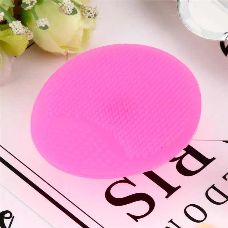 Новейший 1 шт. силиконовый косметический коврик для мытья лица отшелушивающий для лица угревая лицевая Очищающая щетка инструмент красота макияж