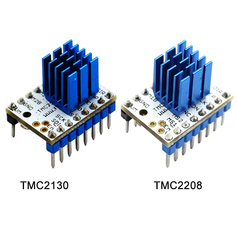 

Etmakit TMC 2130/2208 Stepstick Stepper Motor Driver Module+Heat Sink for 3D Printer NK-Shopping