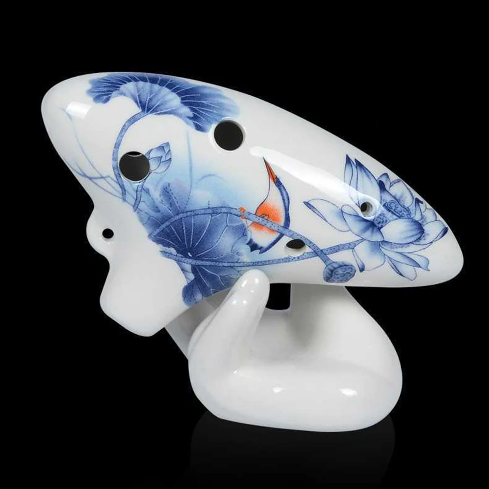 Ocarina 6 отверстий подводная лодка керамический музыкальный инструмент подарок