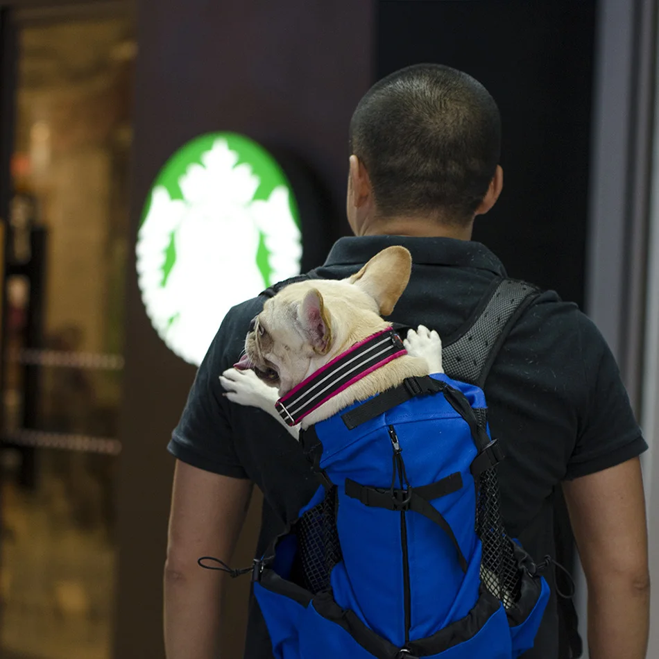 Adjustable Travel Backpack Dog and Cat Carrier 