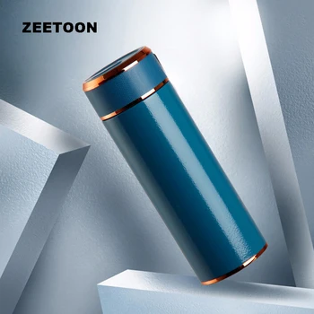 

420ml Thermos Coffee Cup Water Bottle 304 Stainless Steel Thermo Cup Office Men Vacuum Thermal Mug Vacuum Flask Business Gift