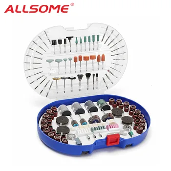 

ALLSOME 276pcs Rotary Tool Accessories Bit Set Polishing Kits Polishing Wheel For Dremel HT2395