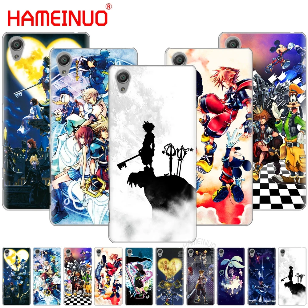 

HAMEINUO Anime Kingdom Hearts Style Cover phone Case for sony xperia C6 XA1 XA2 XA ULTRA X XP L1 L2 X compact XR/XZ/XZS PREMIUM