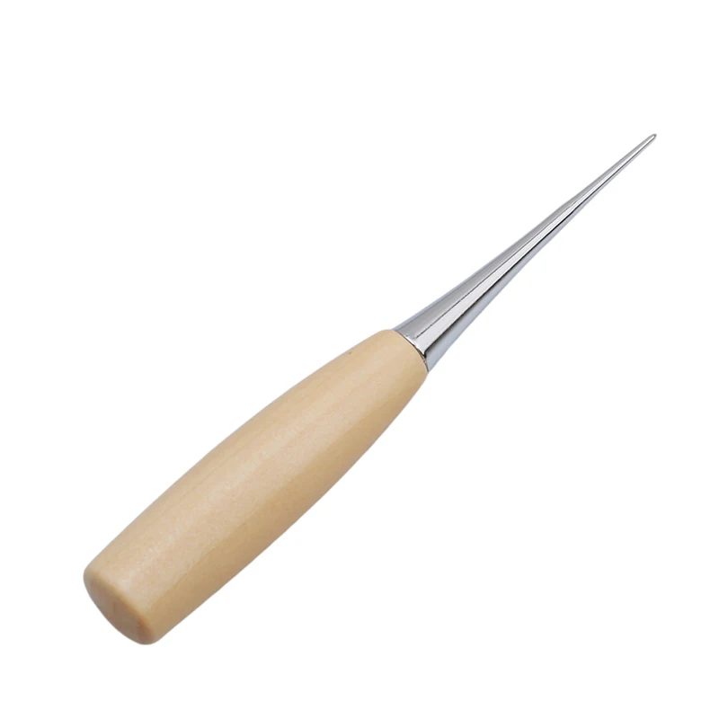 4-Pieces-Hand-leathercraft-Tool-Set-with-Needle-Leather-Waxed-Thread-Cord-Drilling-Awl-and-Thimble