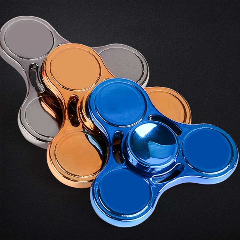 EDC Tri spinner Figet Spinner Hand Spinners Alloy Steel Ball Bearing