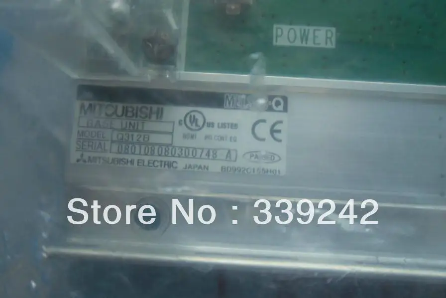 

MIT MELSEC Q SERIES EXTENSION BASE Q312B