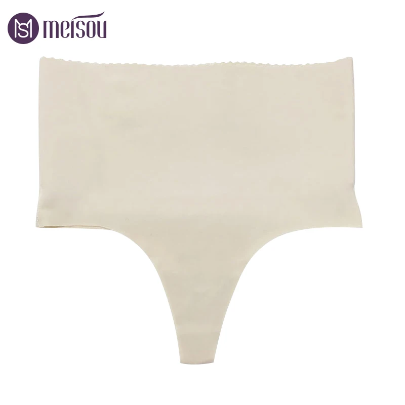 Meisou New Hot Women Lower Waist Thong Girdle Sexy Control Top Shaper Panties Elastane Ice Silk Shapewear Seamless Body Shaper Meisou New Hot Women Lower Waist Thong Girdle Sexy Control Top Shaper Panties Elastane Ice Silk Shapewear Seamless Body Shaper