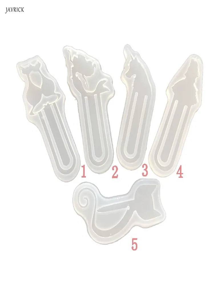 

DIY Cat Shape Bookmark Mould Epoxy Resin Casting Silicone Molds Art Craft Tools