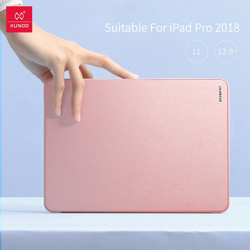 

XUNDD Premium Full Cover Leather Protective Case for iPad mini 1/2/3/4 2017/2018 Drop-proof Pure Color Saina