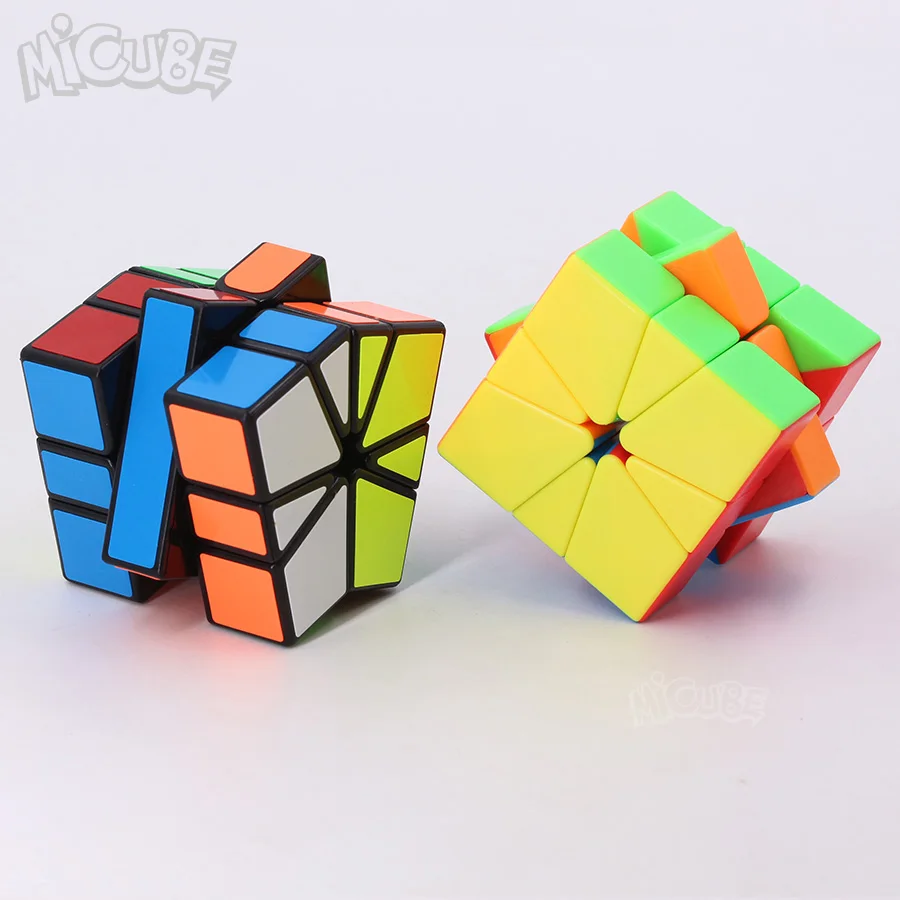 Mofangjiaoshi MF SQ1 cube кв 1 скорость кв-1 cube Stickerless головоломки конкурс Кубики Игрушки для детей cubo квадратный-1 Cube Square1