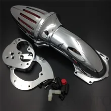 Aftermarket free shipping motorcycle parts Air Cleaner intake kits for Kawasaki Vulcan 1500 1600 Classic 2000-2012 Chrome