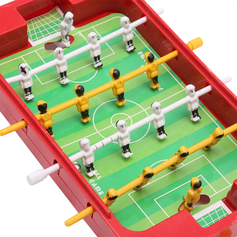 OOTDTY мини настольный футбольный стол доска футбол машина игра домашний матч Подарочная игрушка для ребенка поддержка прямых поставок