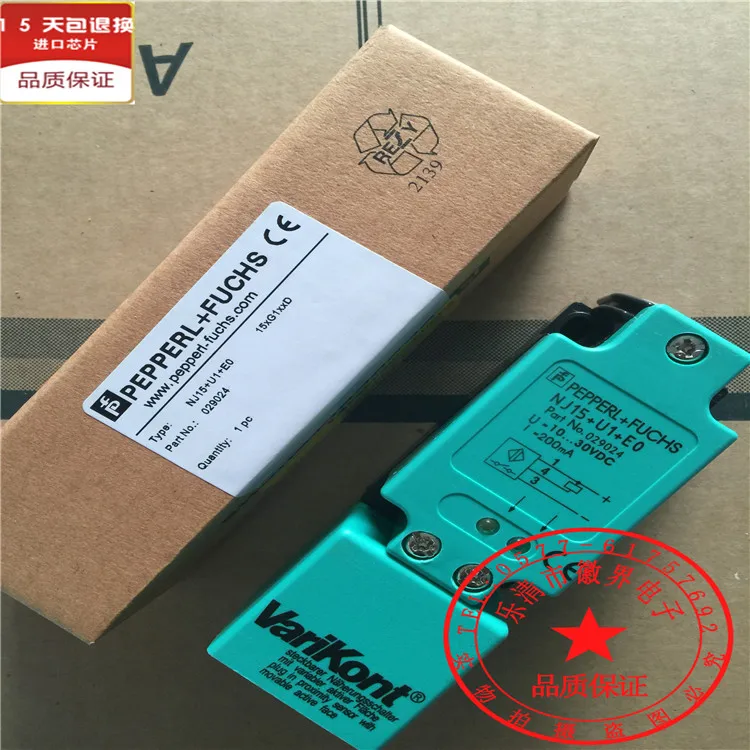 

Proximity Switch Sensor NJ15+U1+E0 P&F New High-Quality