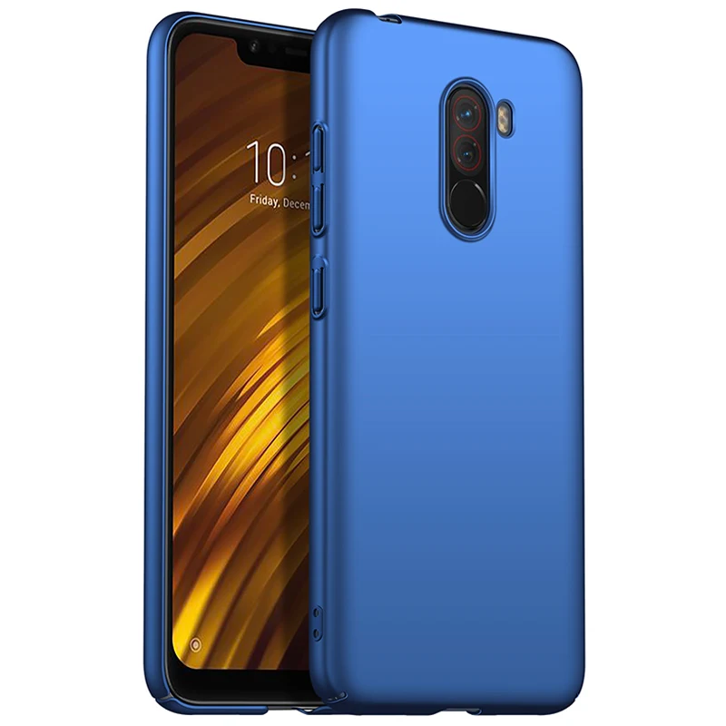 

Xiaomi PocoPhone F1 Case 6.18 inch Luxury Ultra Thin Hard Matte Plastic Case For Xiaomi Poco Phone F1 Case Protective Back Cover