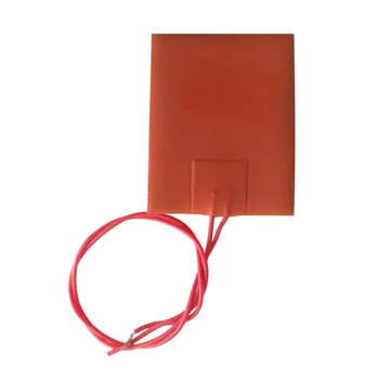 

330*360mm heating pad flexible silicone rubber heater with 100k thermistor and 3m adhhesive