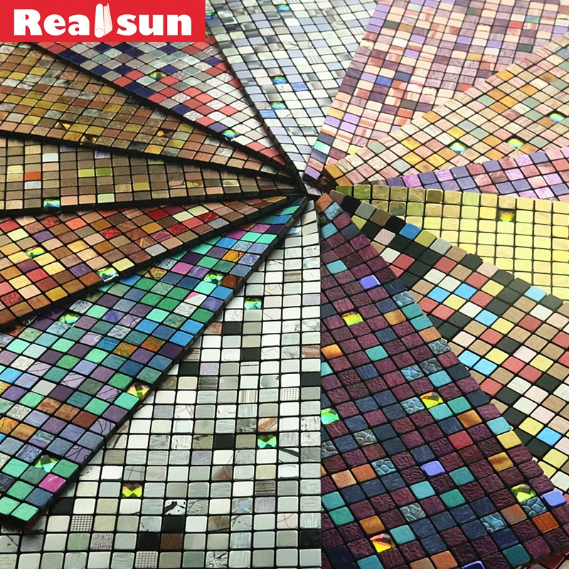 

Brick Wall Stickers Self Adhesive 3D Metal DIY Mosaic Kitchen Wall Tile Sticker Living Room Interior Wall Decoration Sticker